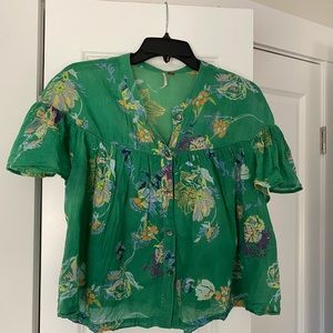 Free People Cropped Top Size L